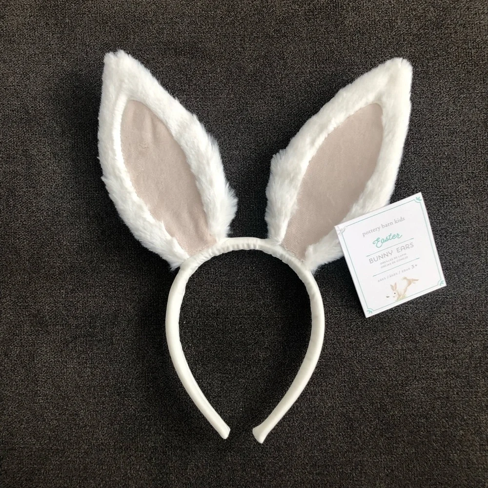 Pottery Barn Bunny Ears White